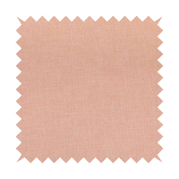 Lotus Pastel Tones Plain Chenille Furnishing Fabric In Pink Colour - Roman Blinds