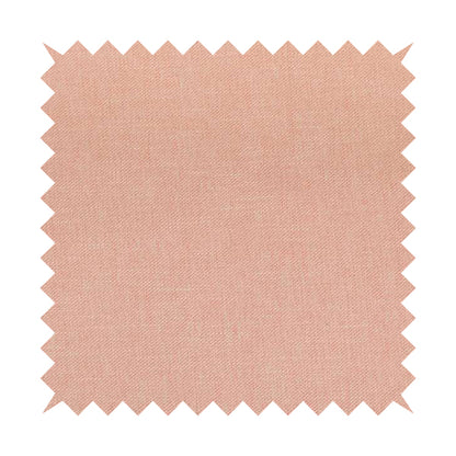 Lotus Pastel Tones Plain Chenille Furnishing Fabric In Pink Colour - Made To Measure Curtains