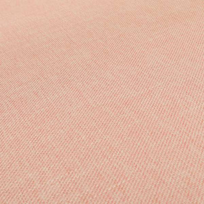 Lotus Pastel Tones Plain Chenille Furnishing Fabric In Pink Colour - Handmade Cushions