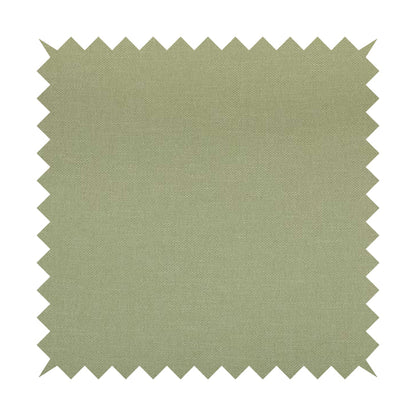 Lotus Pastel Tones Plain Chenille Furnishing Fabric In Green Colour - Roman Blinds