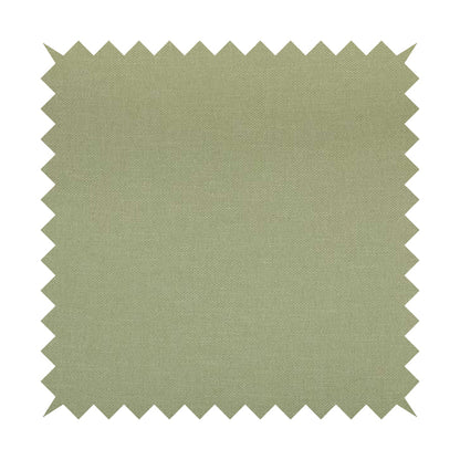 Lotus Pastel Tones Plain Chenille Furnishing Fabric In Green Colour - Handmade Cushions