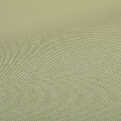 Lotus Pastel Tones Plain Chenille Furnishing Fabric In Green Colour - Roman Blinds