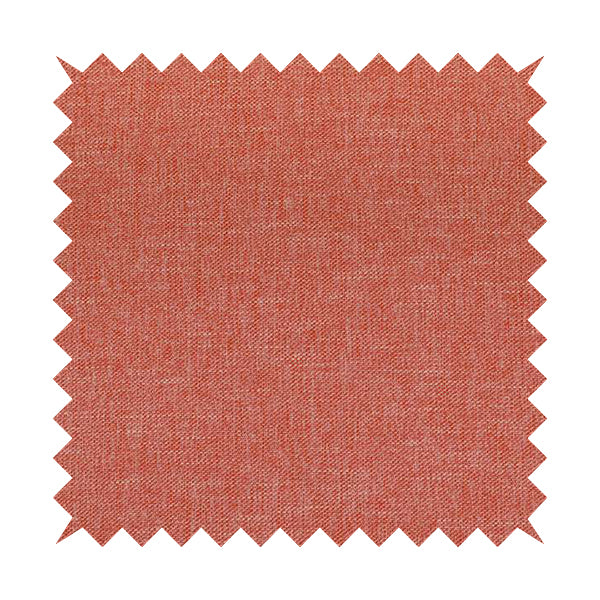 Lotus Pastel Tones Plain Chenille Furnishing Fabric In Red Colour - Roman Blinds