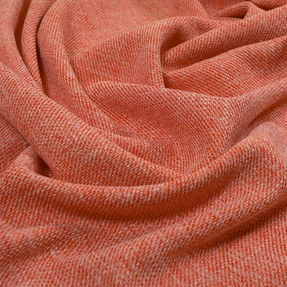 Lotus Pastel Tones Plain Chenille Furnishing Fabric In Red Colour