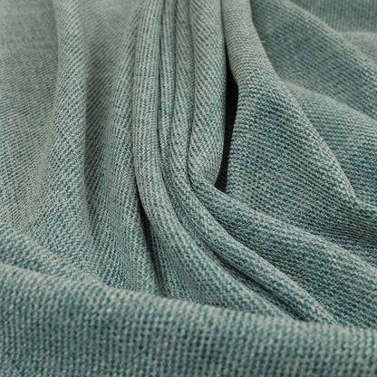 Lotus Pastel Tones Plain Chenille Furnishing Fabric In Blue Colour - Made To Measure Curtains