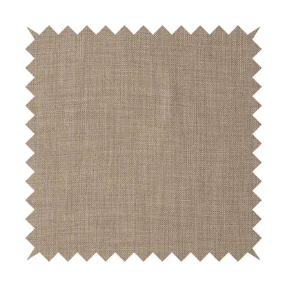 Ludlow Linen Effect Designer Chenille Upholstery Fabric In Cream Beige Colour - Made To Measure Curtains