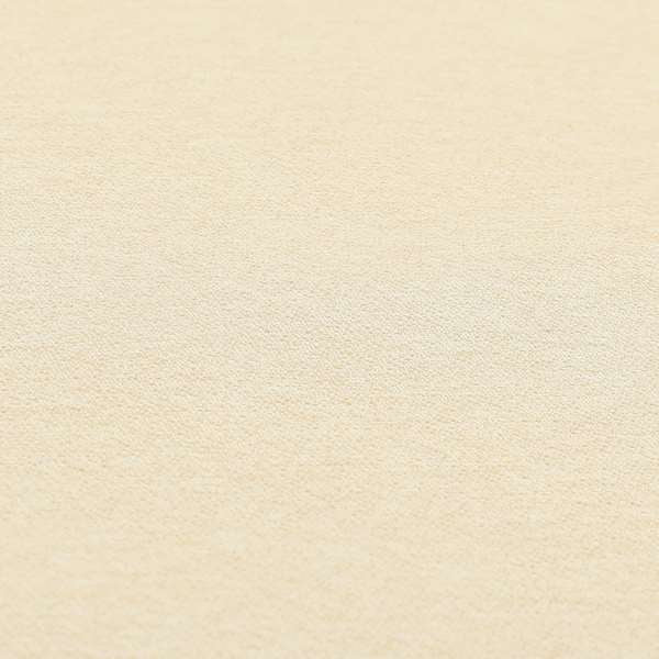 Luna Soft Textured Pastel Range Of Chenille Upholstery Fabric In Beige Colour - Roman Blinds