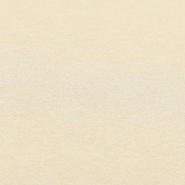 Luna Soft Textured Pastel Range Of Chenille Upholstery Fabric In Beige Colour - Made To Measure Curtains