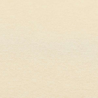 Luna Soft Textured Pastel Range Of Chenille Upholstery Fabric In Beige Colour