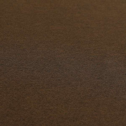 Luna Soft Textured Pastel Range Of Chenille Upholstery Fabric In Brown Chocolate Colour - Roman Blinds