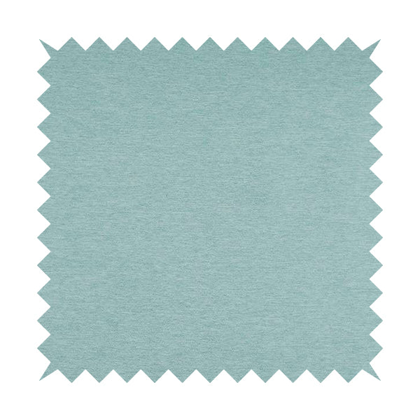 Luna Soft Textured Pastel Range Of Chenille Upholstery Fabric In Light Blue Colour - Handmade Cushions