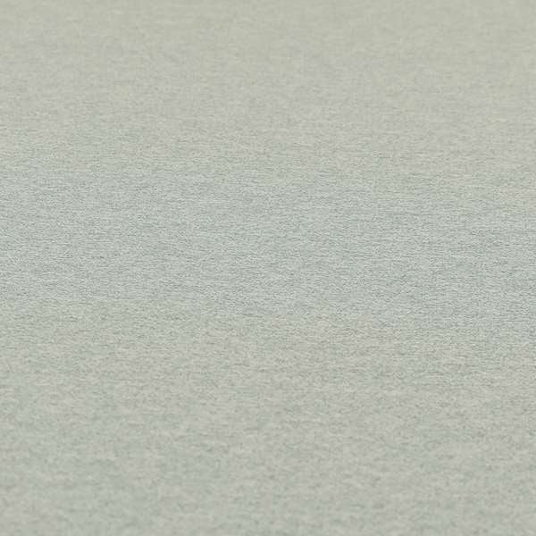 Luna Soft Textured Pastel Range Of Chenille Upholstery Fabric In Silver Colour - Roman Blinds