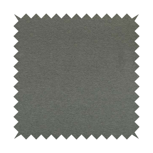 Luna Soft Textured Pastel Range Of Chenille Upholstery Fabric In Grey Colour