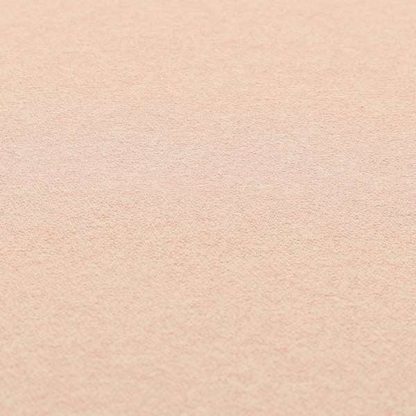 Luna Soft Textured Pastel Range Of Chenille Upholstery Fabric In Pink Colour - Roman Blinds