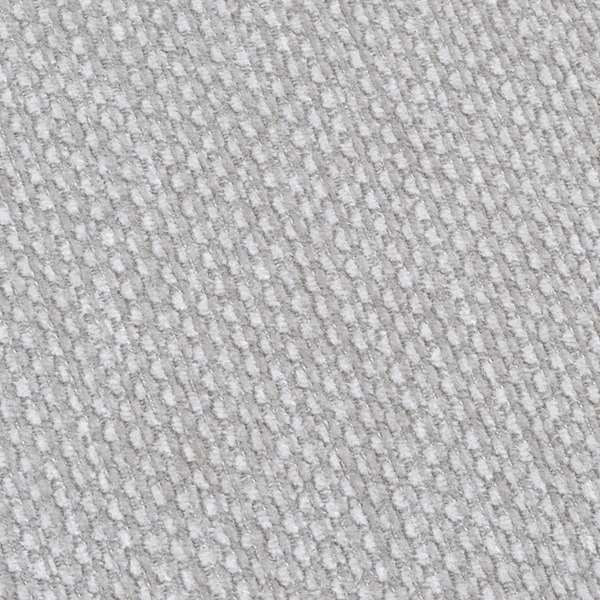 Lyon Soft Like Cotton Woven Hopsack Type Chenille Upholstery Fabric Silver Grey Colour - Roman Blinds