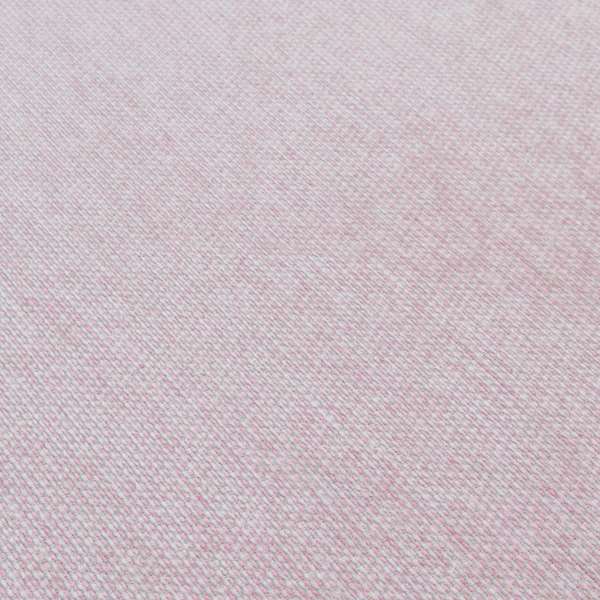 Lyon Soft Like Cotton Woven Hopsack Type Chenille Upholstery Fabric Pink Colour - Handmade Cushions