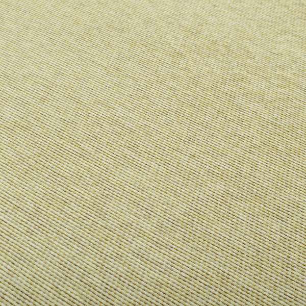 Lyon Soft Like Cotton Woven Hopsack Type Chenille Upholstery Fabric Green Colour - Handmade Cushions