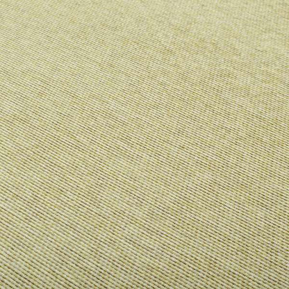 Lyon Soft Like Cotton Woven Hopsack Type Chenille Upholstery Fabric Green Colour - Handmade Cushions