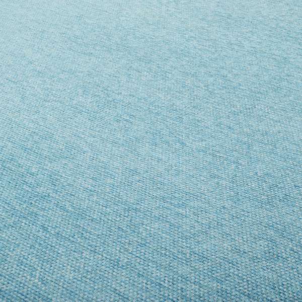 Lyon Soft Like Cotton Woven Hopsack Type Chenille Upholstery Fabric Blue Colour