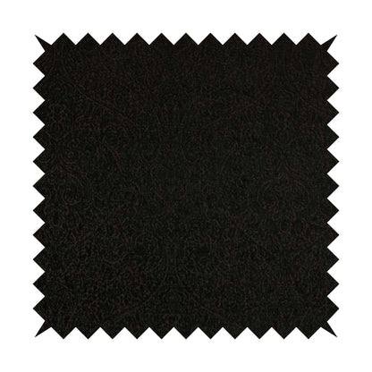 Momentum Damask Pattern Quality Soft Chenille Upholstery Fabric In Black Colour MSS-37 - Roman Blinds