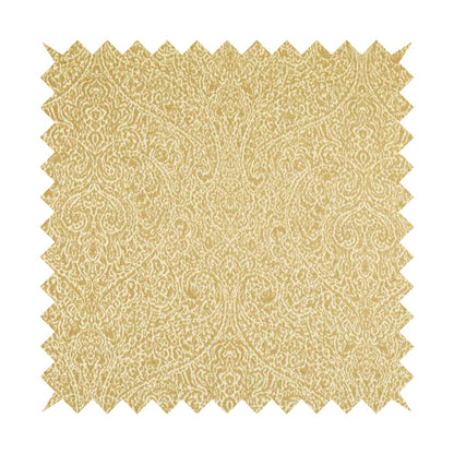 Momentum Damask Pattern Quality Soft Chenille Upholstery Fabric In Beige Colour MSS-45 - Roman Blinds