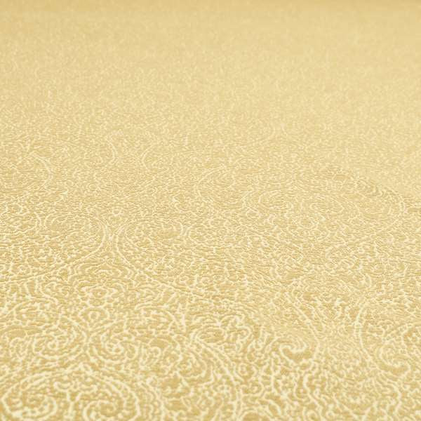 Momentum Damask Pattern Quality Soft Chenille Upholstery Fabric In Beige Colour MSS-45 - Roman Blinds