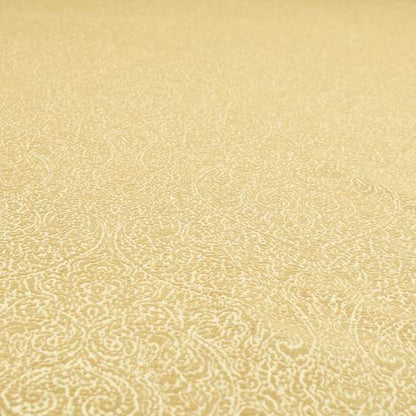 Momentum Damask Pattern Quality Soft Chenille Upholstery Fabric In Beige Colour MSS-45 - Roman Blinds