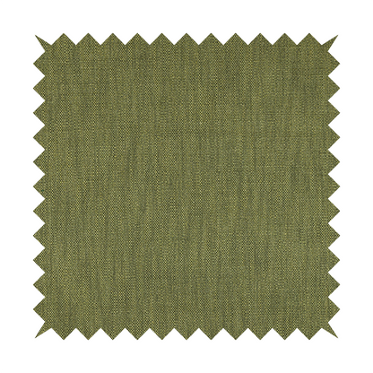 Madagascar Linen Weave Furnishing Fabric In Green Colour - Roman Blinds