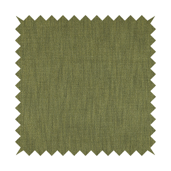 Madagascar Linen Weave Furnishing Fabric In Green Colour