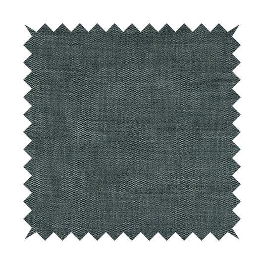 Madagascar Linen Weave Furnishing Fabric In Dark Blue Colour