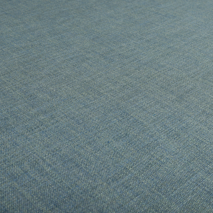 Madagascar Linen Weave Furnishing Fabric In Blue Colour