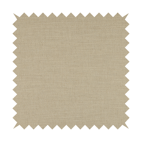 Madagascar Linen Weave Furnishing Fabric In Cream Colour