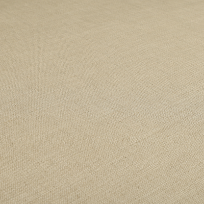 Madagascar Linen Weave Furnishing Fabric In Cream Colour