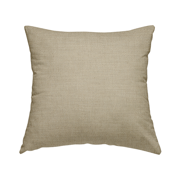 Madagascar Linen Weave Furnishing Fabric In Cream Colour - Handmade Cushions