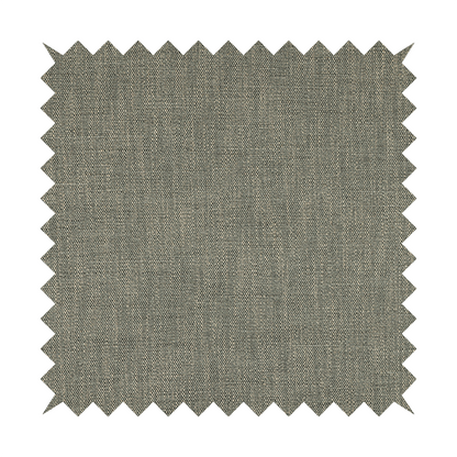 Madagascar Linen Weave Furnishing Fabric In Silver Colour - Roman Blinds