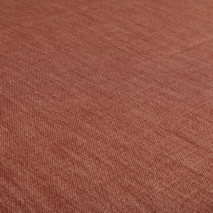 Madagascar Linen Weave Furnishing Fabric In Red Colour - Made To Measure Curtains