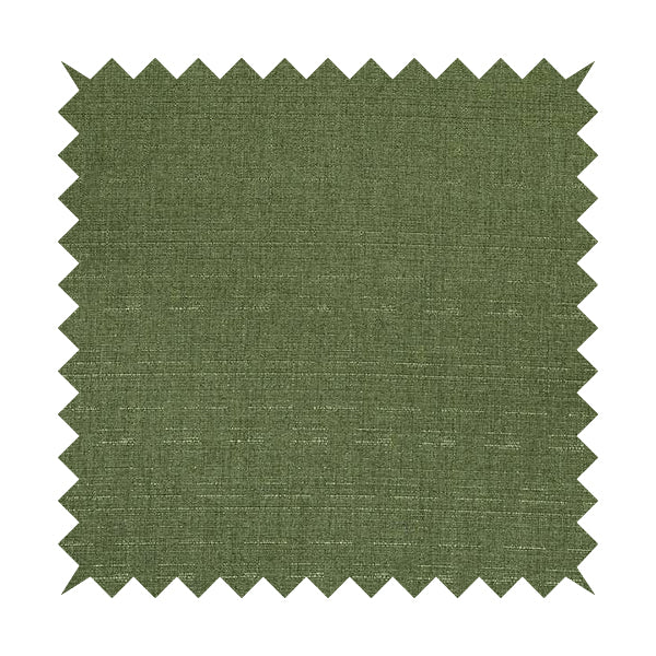 Malton Boucle Weave Effect Soft Chenille Green Furnishings Fabric - Handmade Cushions