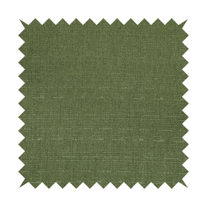 Malton Boucle Weave Effect Soft Chenille Green Furnishings Fabric - Handmade Cushions