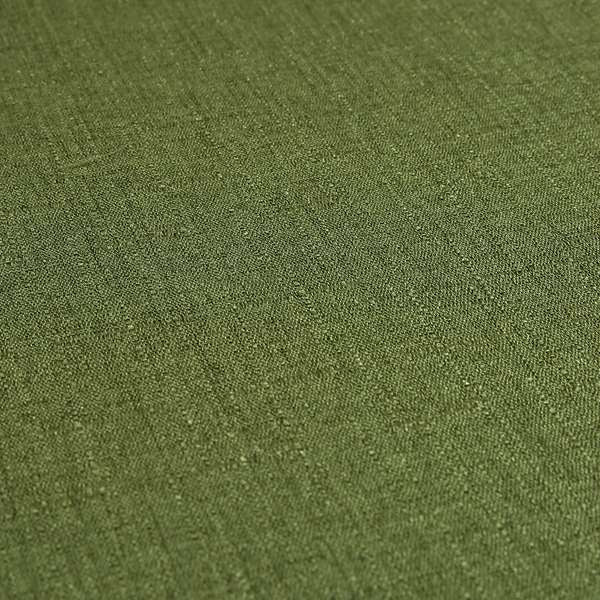 Malton Boucle Weave Effect Soft Chenille Green Furnishings Fabric - Handmade Cushions