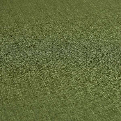 Malton Boucle Weave Effect Soft Chenille Green Furnishings Fabric - Handmade Cushions