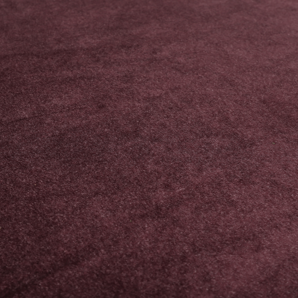 Marola Linen Velvet Soft Textured Speckled Fabric In Mulberry Purple Colour - Roman Blinds