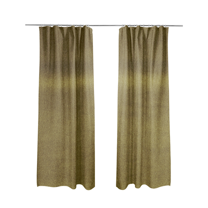 Marola Linen Velvet Soft Textured Speckled Fabric In Green Colour - Made To Measure Curtains