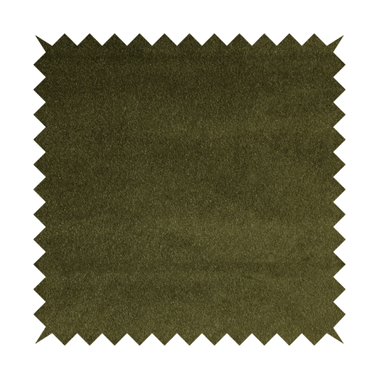 Marola Linen Velvet Soft Textured Speckled Fabric In Dark Green Colour