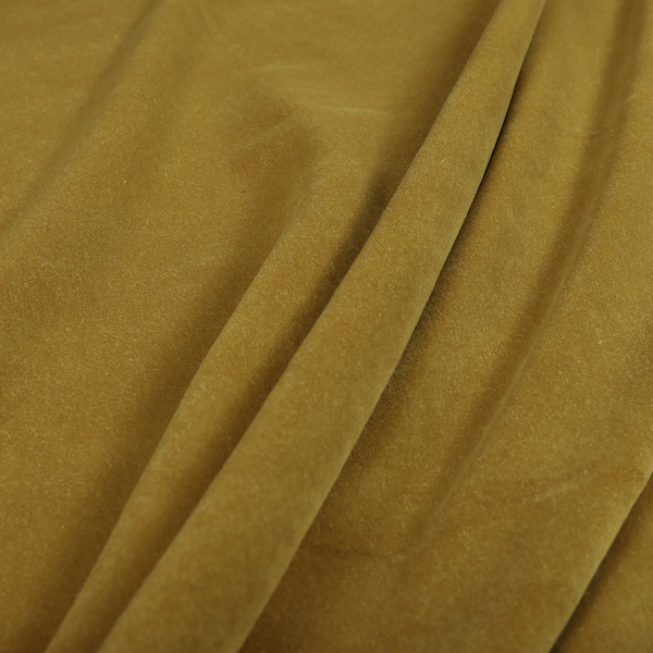 Marola Linen Velvet Soft Textured Speckled Fabric In Yellow Colour - Roman Blinds