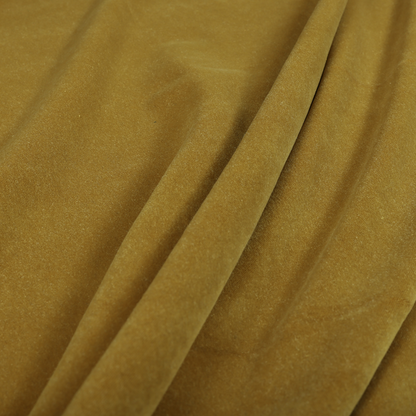 Marola Linen Velvet Soft Textured Speckled Fabric In Yellow Colour - Roman Blinds