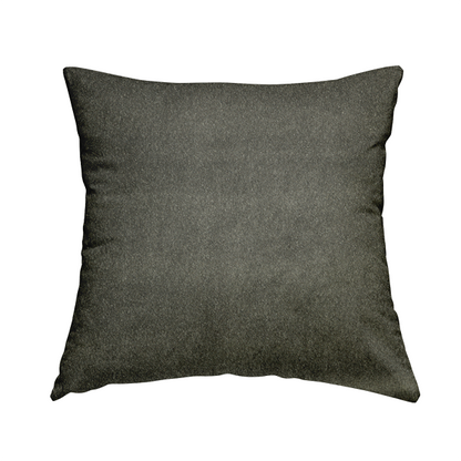 Marola Linen Velvet Soft Textured Speckled Fabric In Grey Colour - Handmade Cushions