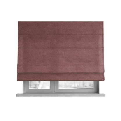 Marola Linen Velvet Soft Textured Speckled Fabric In Pink Colour - Roman Blinds