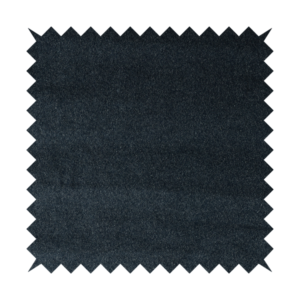 Marola Linen Velvet Soft Textured Speckled Fabric In Navy Blue Colour