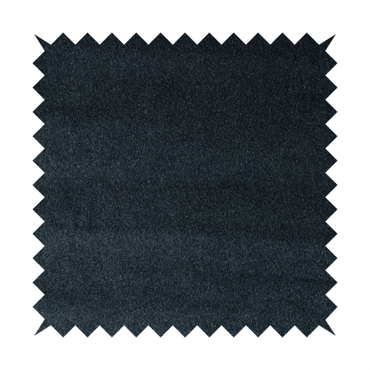 Marola Linen Velvet Soft Textured Speckled Fabric In Navy Blue Colour