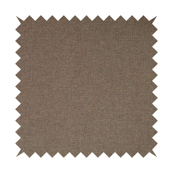 Mary Basket Weave Soft Chenille In Beige Colour Upholstery Fabric